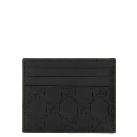 Gucci Gg Emblem Card Holder - Gucci