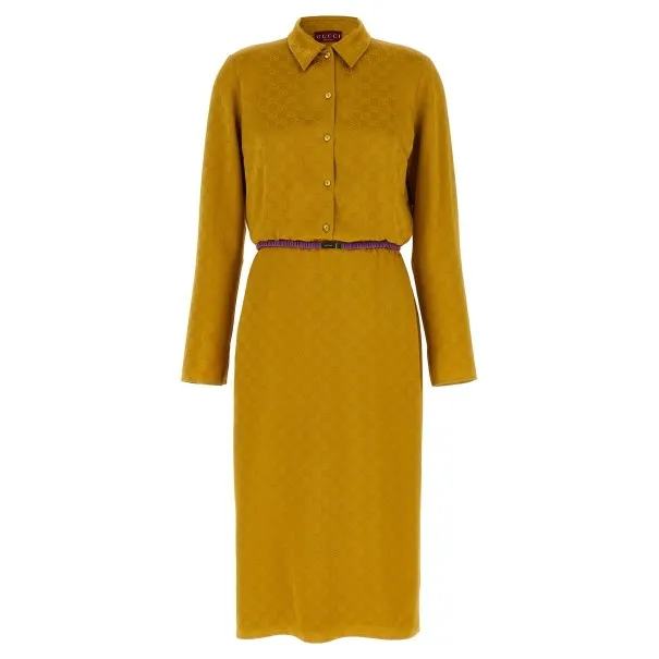 Gucci Jacquard Gg Dress - Gucci