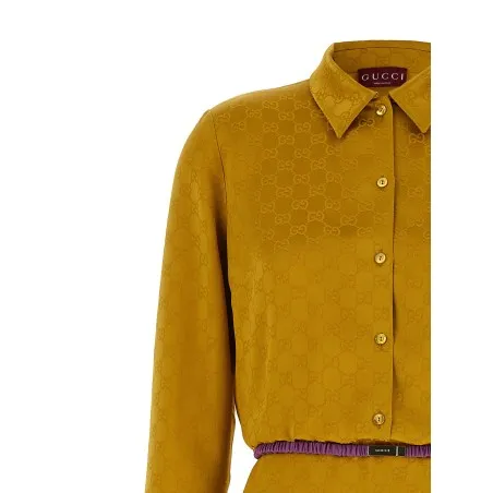 Gucci Jacquard Gg Dress - Gucci