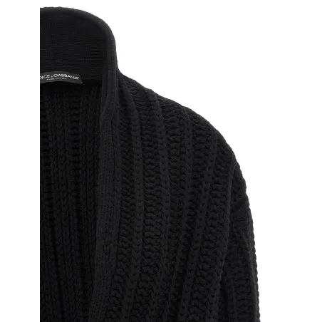 Dolce & Gabbana Coarse Wool Cardigan - Dolce&Gabbana