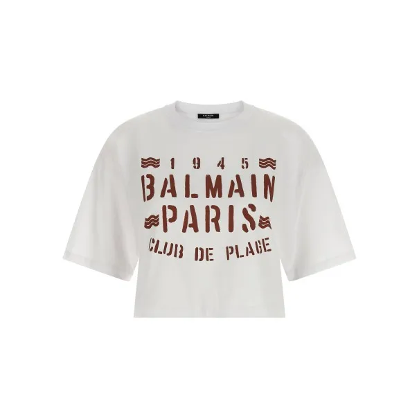 Balmain Plage Print T-shirt - BALMAIN