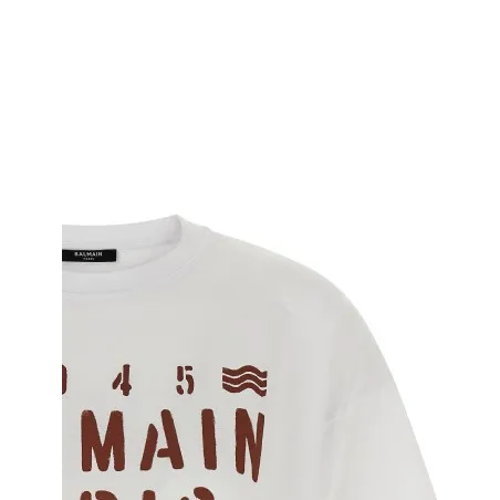 Balmain Plage Print T-shirt - BALMAIN