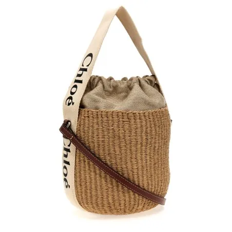 Chloé Woody Small Bucket Bag - CHLOE