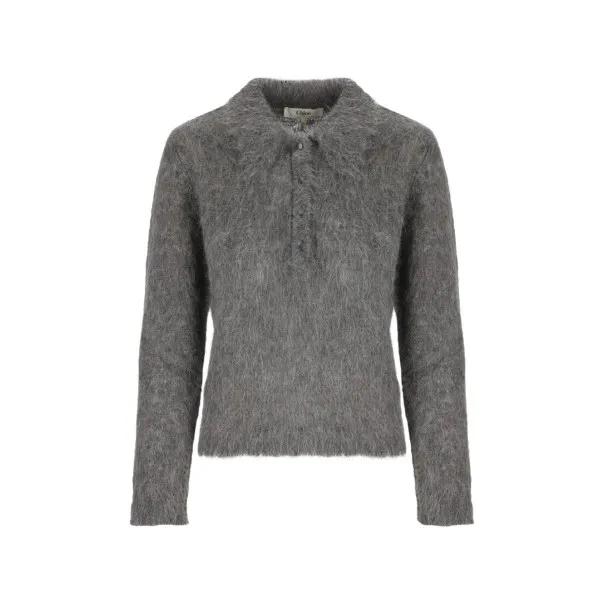 Chloé Chloè T-shirts and Polos GREY - CHLOE