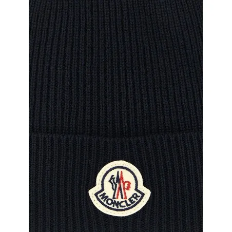 Moncler Wool Beanie - MONCLER