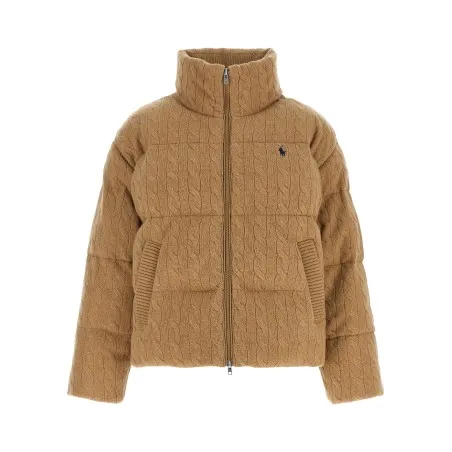 Polo Ralph Lauren Knitted Braided Down Jacket - RALPH LAUREN