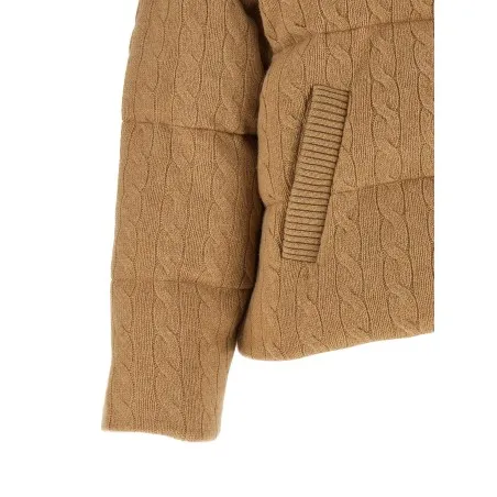 Polo Ralph Lauren Knitted Braided Down Jacket - RALPH LAUREN