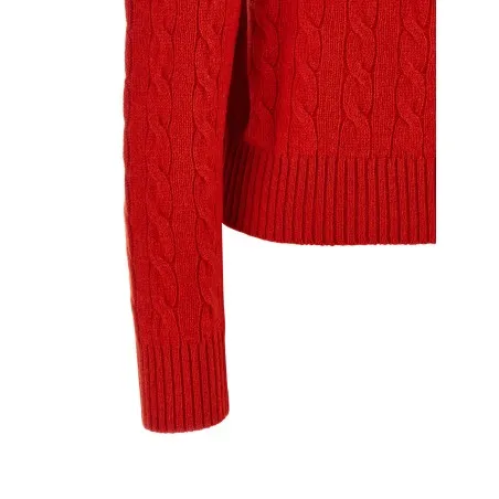 Polo Ralph Lauren Braided Knit Polo Shirt - RALPH LAUREN
