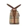 Burberry Check Canvas Travel Pouch - BURBERRY
