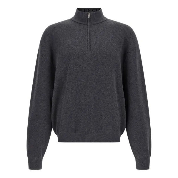 Balenciaga Half Zip Sweater - BALENCIAGA