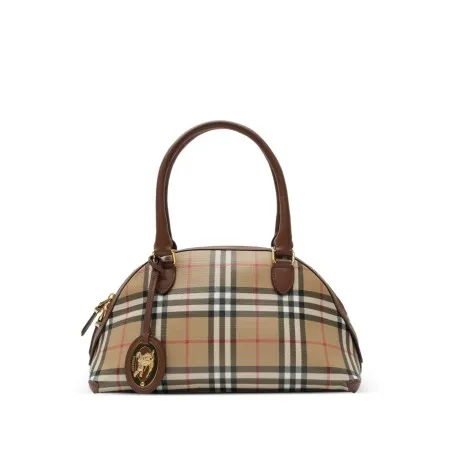 Burberry Check Canvas Pouch - BURBERRY