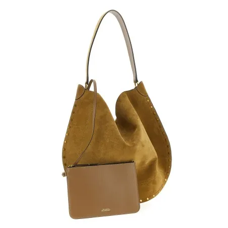 Isabel Marant Oskan Hobo Soft Shoulder Bag - ISABEL MARANT
