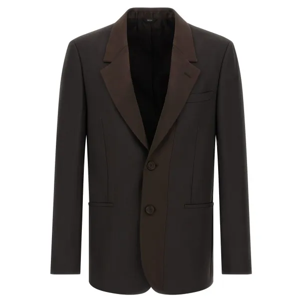 Fendi Crepe Wool Blazer - FENDI