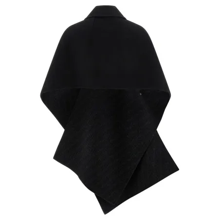 Fendi Double Wool Cape - FENDI