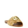 Dolce & Gabbana Raffia Braid Slides - Dolce&Gabbana