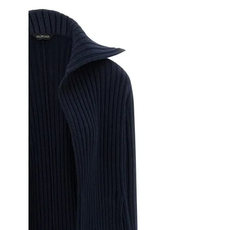 Balenciaga Ribbed Cardigan - BALENCIAGA