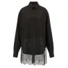 Fendi Wool And Lace Shirt - FENDI