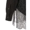Fendi Wool And Lace Shirt - FENDI