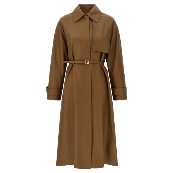 Fendi Nappa Trench Coat - FENDI
