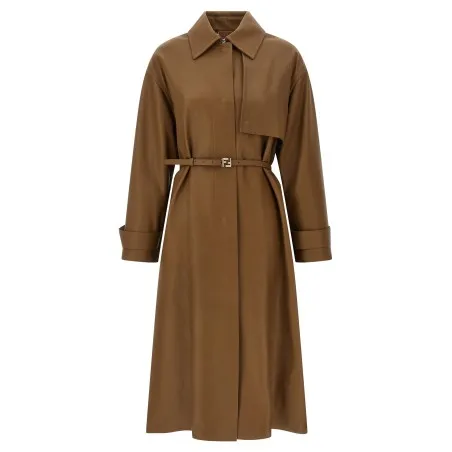 Fendi Nappa Trench Coat - FENDI