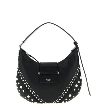 Jimmy Choo Bar Hobo Shoulder Bag - JIMMY CHOO