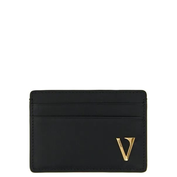 Versace V Logo Card Holder - VERSACE