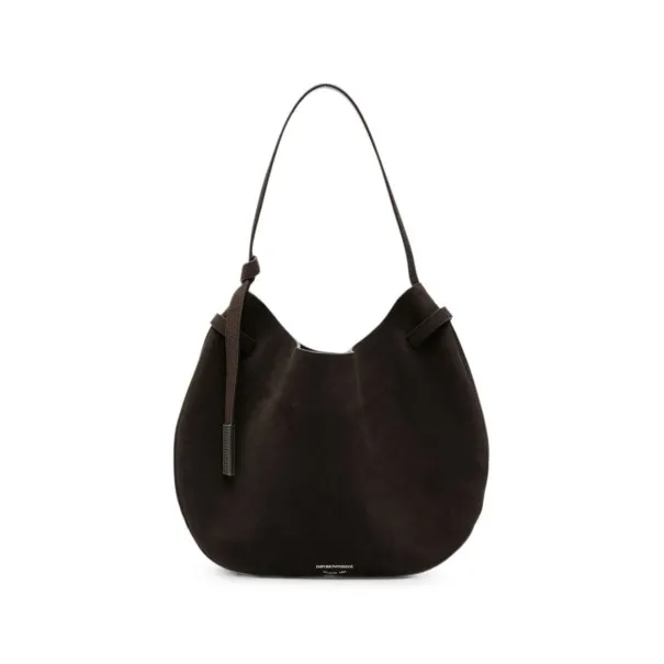 Emporio Armani Suede Leather Shoulder Bag - Emporio Armani