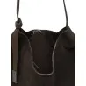 Emporio Armani Suede Leather Shoulder Bag - Emporio Armani