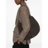 Emporio Armani Suede Leather Shoulder Bag - Emporio Armani