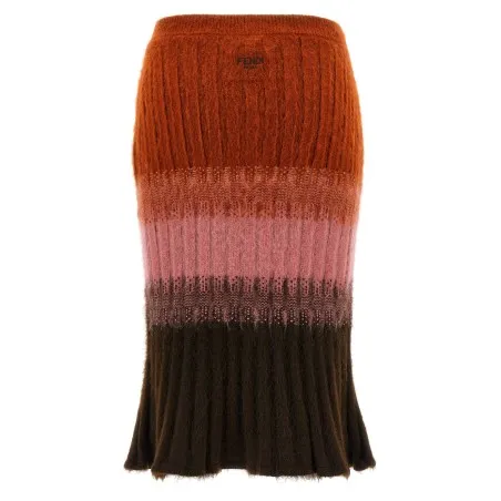 Fendi Wool Skirt - FENDI