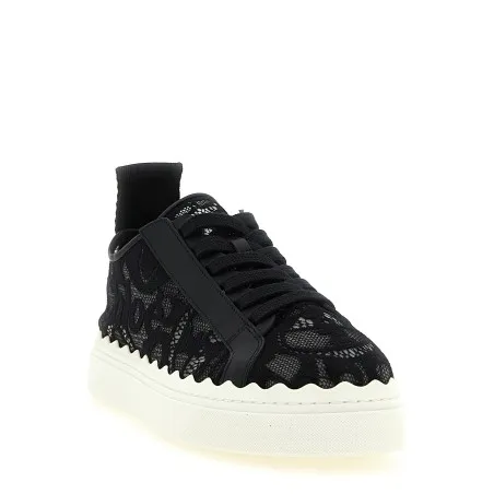 Chloé Lauren Lace Sneakers - CHLOE