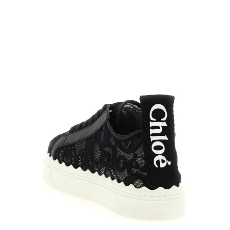 Chloé Lauren Lace Sneakers - CHLOE