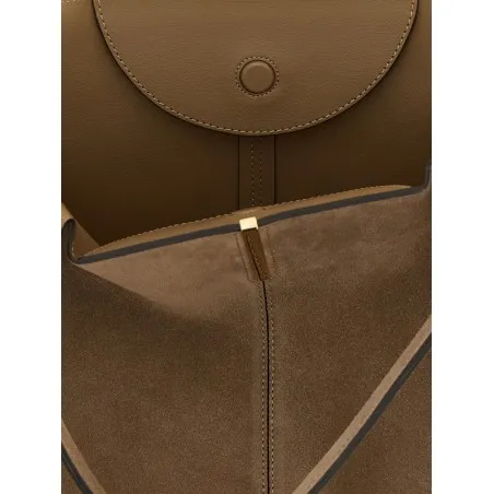 Tod's Small To Medium Suede Shopping Bag - Tods