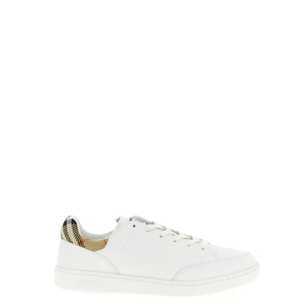 Burberry Leather Sneakers - BURBERRY