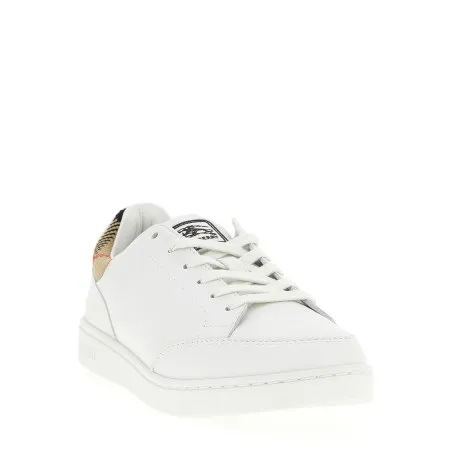 Burberry Leather Sneakers - BURBERRY