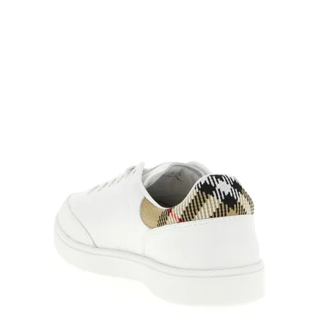 Burberry Leather Sneakers - BURBERRY