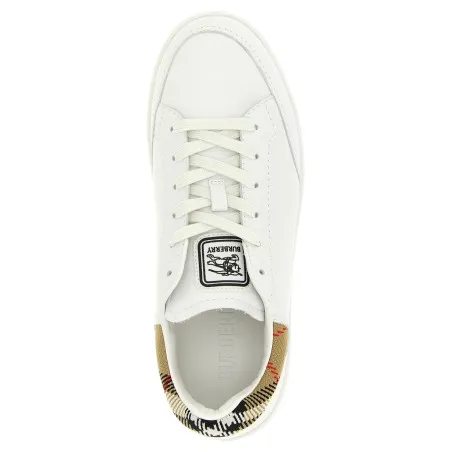 Burberry Leather Sneakers - BURBERRY