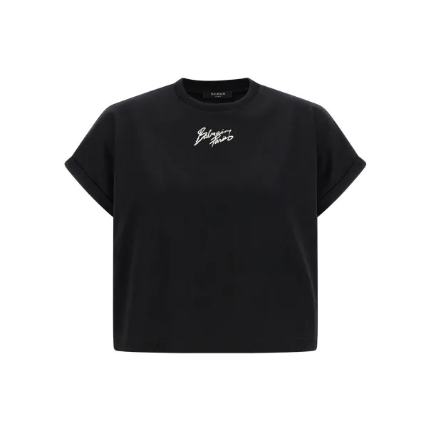 Balmain Cropped T-shirt - BALMAIN