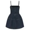 Fendi Ff Denim Dress - FENDI