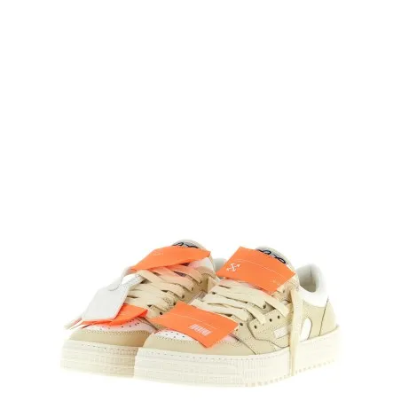 Off White 3.0 Court Low Top Sneakers - OFF WHITE
