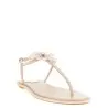 René Caovilla Peach Flower Sandals - René Caovilla