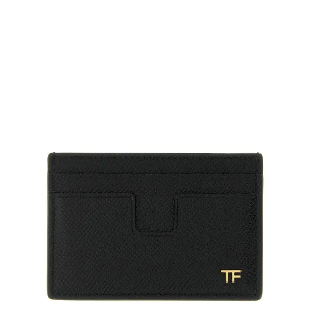 Tom Ford Small Grain Leather Cardholder - Tom Ford