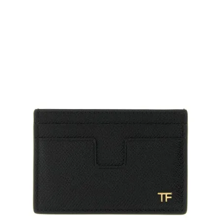 Tom Ford Small Grain Leather Cardholder - Tom Ford