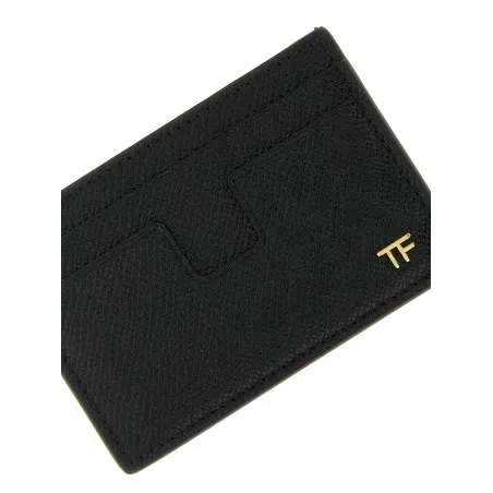 Tom Ford Small Grain Leather Cardholder - Tom Ford