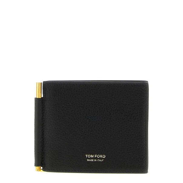 Tom Ford Hammered Leather Card Holder - Tom Ford