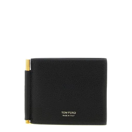 Tom Ford Hammered Leather Card Holder - Tom Ford