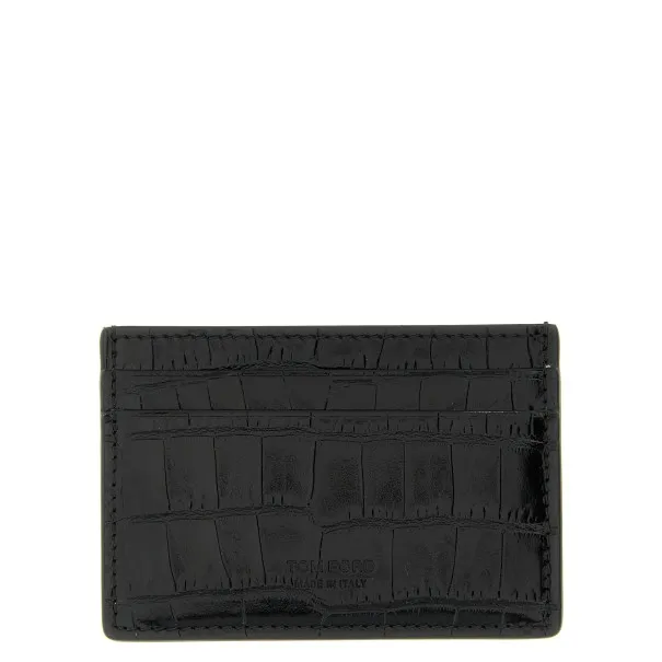 Tom Ford Crocodile Card Holder - Tom Ford