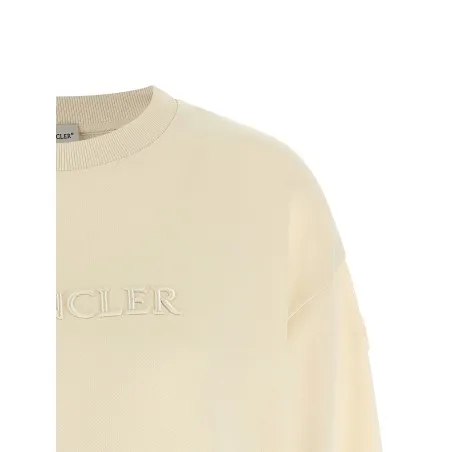 Moncler Logo Embroidery Sweatshirt - MONCLER
