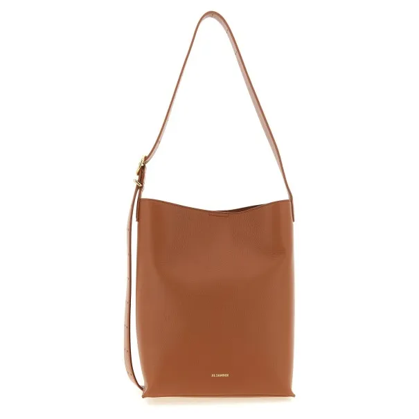 Jil Sander Cannolo Tote Shoulder Bag - JIL SANDER