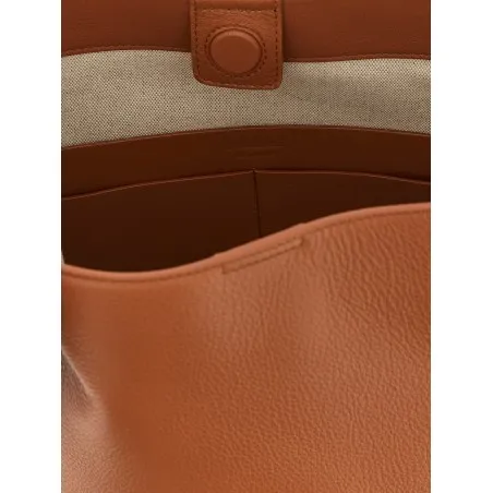 Jil Sander Cannolo Tote Shoulder Bag - JIL SANDER